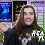 Reading 5 Horror Books to get a HORROR BINGO 📚💀🧛🏼‍♂️👻🎯 [reading vlog and challenge]