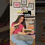 *PART 1*Suspense/ thriller must read books😍💯 #books #shorts #ytshorts