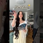 Women when dark romance🤤 #booktube #booktok #books #darkromancebooks #smutrecs #reader